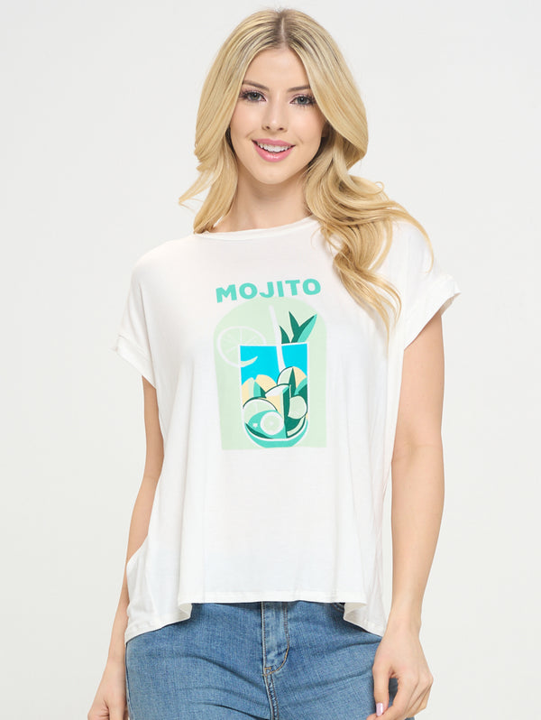 White Mojito T-Shirt